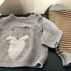 Carter’s Foxy Sweater Set 6 months